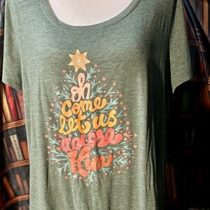 Green Christmas shirt